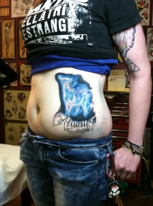 custom_color_patronus_harry_potter_rib_tattoo_by_david_meek_tattoos_Tucson_arizona