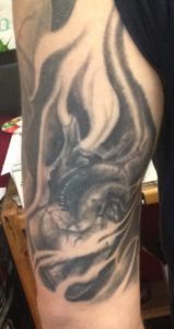 Realistic_black_and_grey_anatomical_heart_half_sleeve_realism_arm_tattoo_david_meek_Tucson_arizona_best_fast_lane_tattoo_shop_art_artist_alicante_barcelona_spain_tatuajes_mediterranean